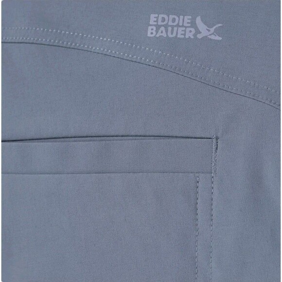 Eddie Bauer Women's Horizon Straight Ankle Pant Performance Stretch Size 8 Blue - Picture 6 of 12